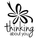 Thinking about you logo
